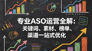 专业ASO运营全解:关键词、素材、榜单、渠道一站式优化