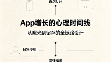 用户留存只是副产品!App增长核心:用户心理时间线全链路优化法则