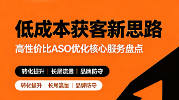 低成本获客新思路:高性价比ASO优化核心服务盘点