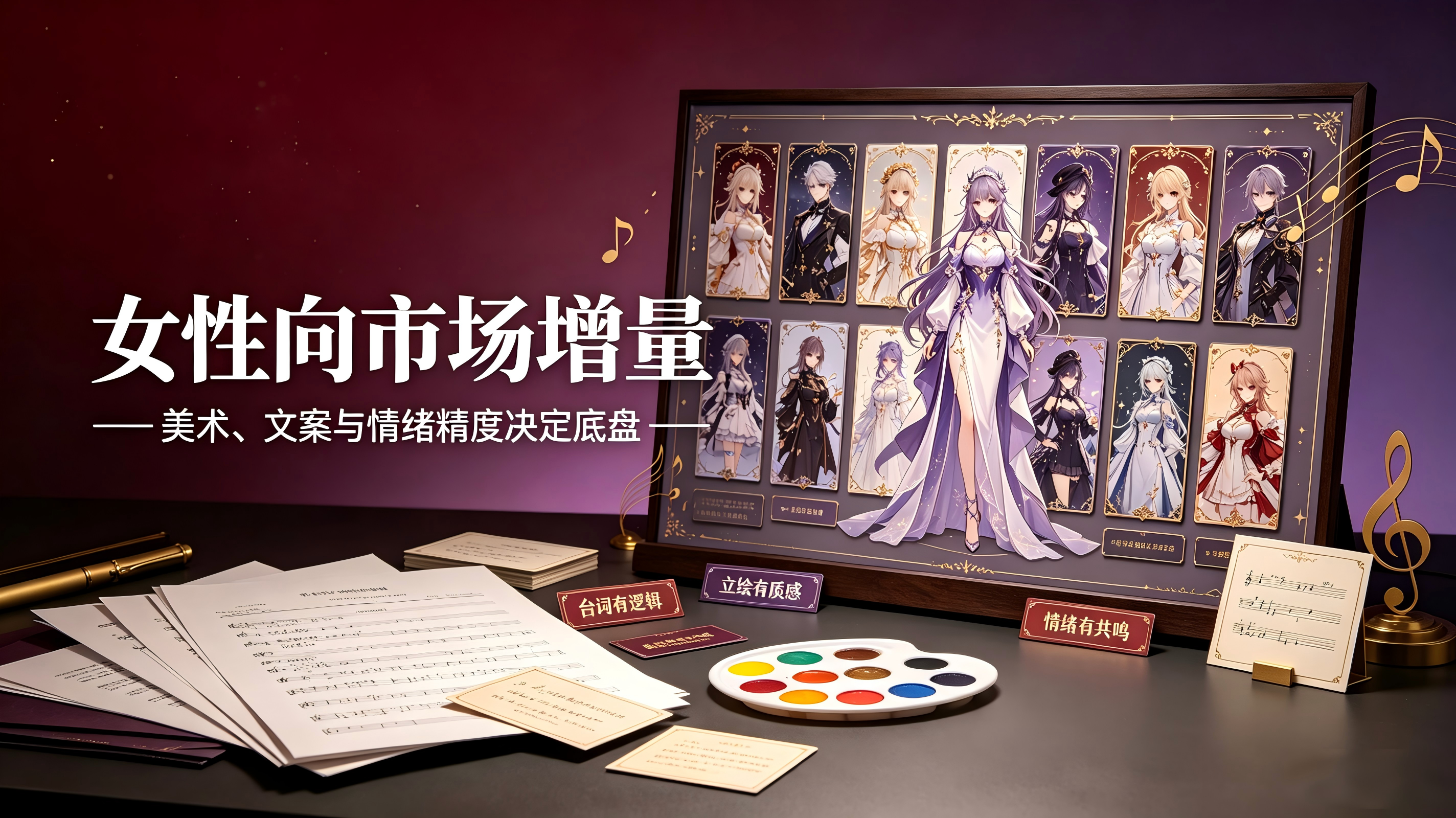 女性向市场增量：被低估的付费与口碑力量