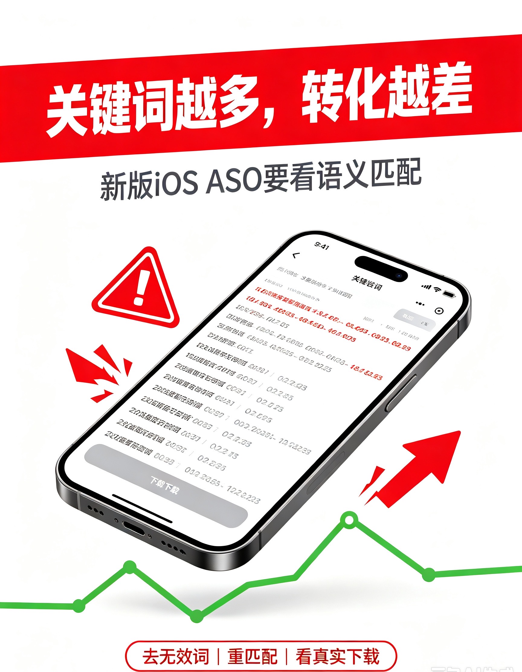 关键词破万却无转化|读懂新版App Store语义规则,告别无效ASO堆词