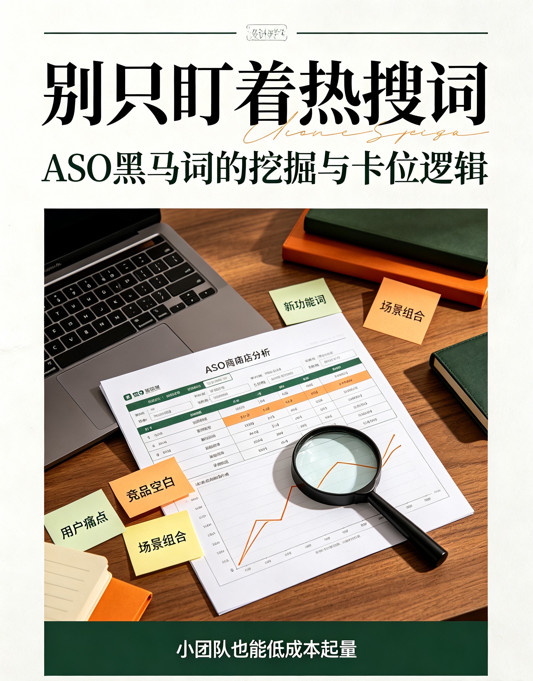ASO低成本超车策略:深耕蓝海黑马词,避开大厂热词内卷