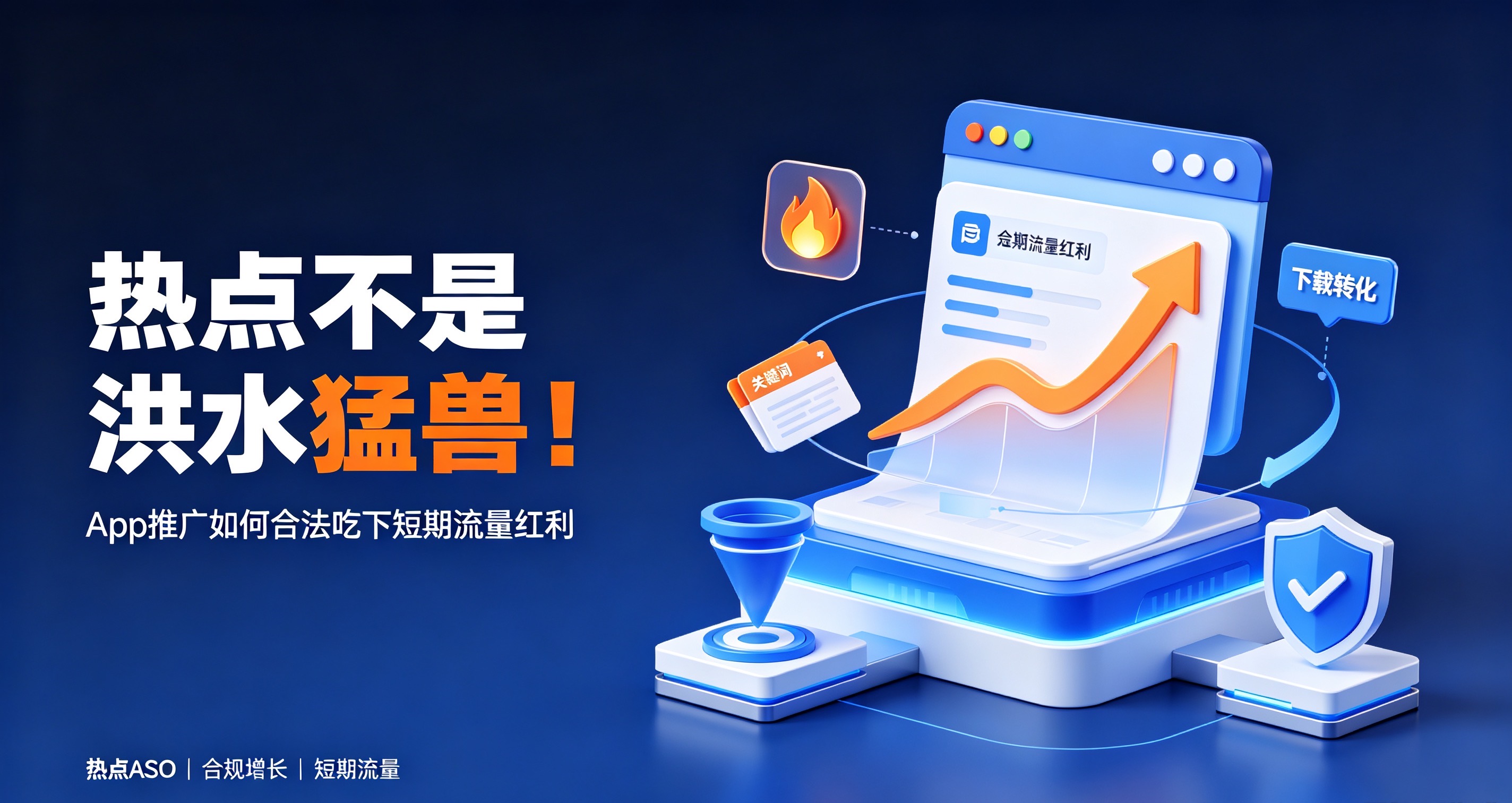 热点不是洪水猛兽！App推广如何合法吃下短期流量红利