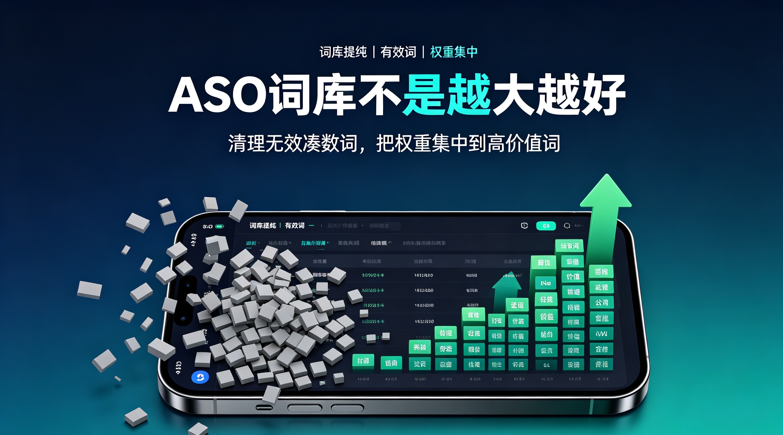 别盲目拓词!ASO增长核心:筛选真正能转化的流量词