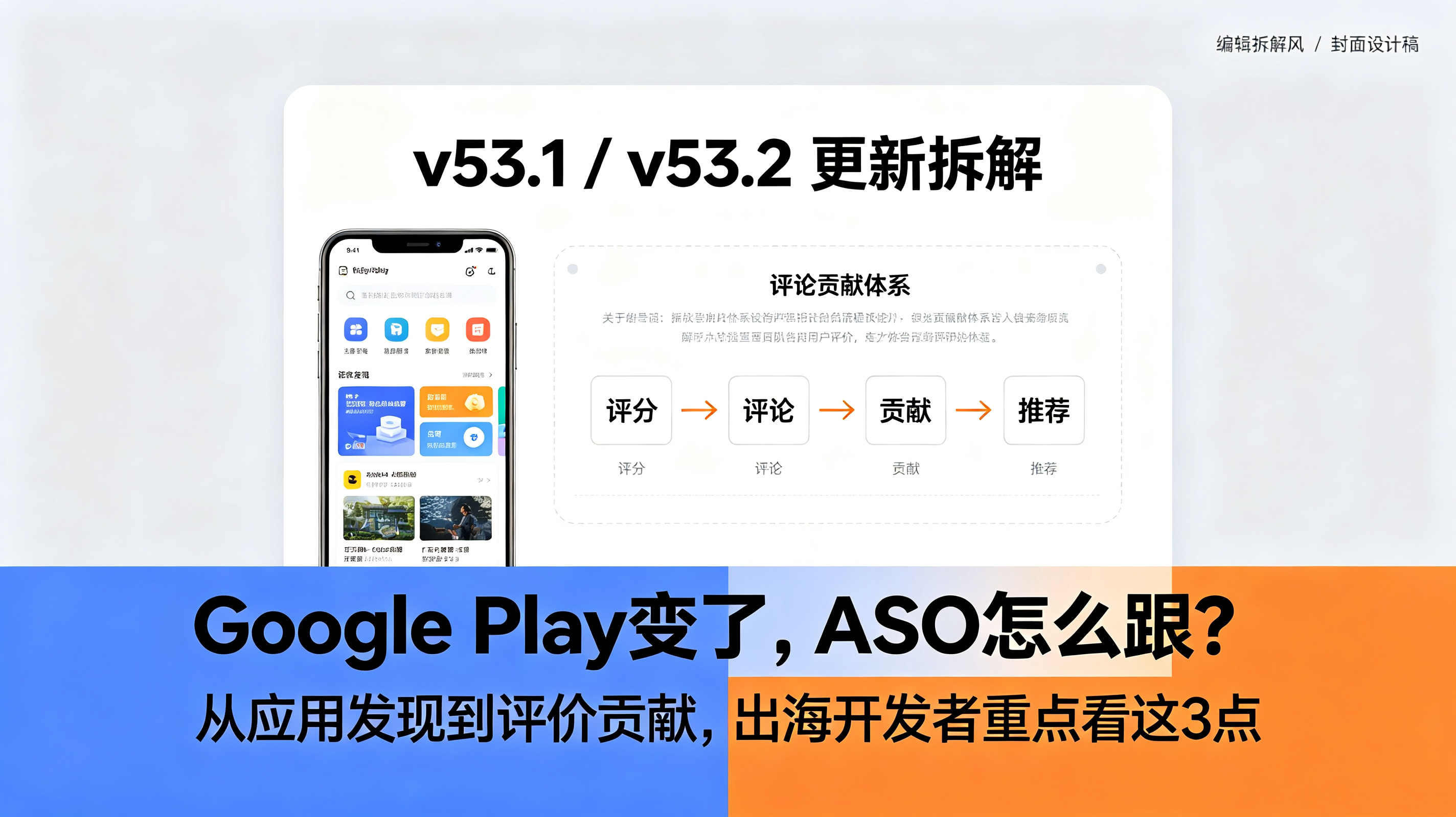 出海必看!Google Play新版本调整,ASO优化重心迎来变化